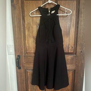 Short black dress